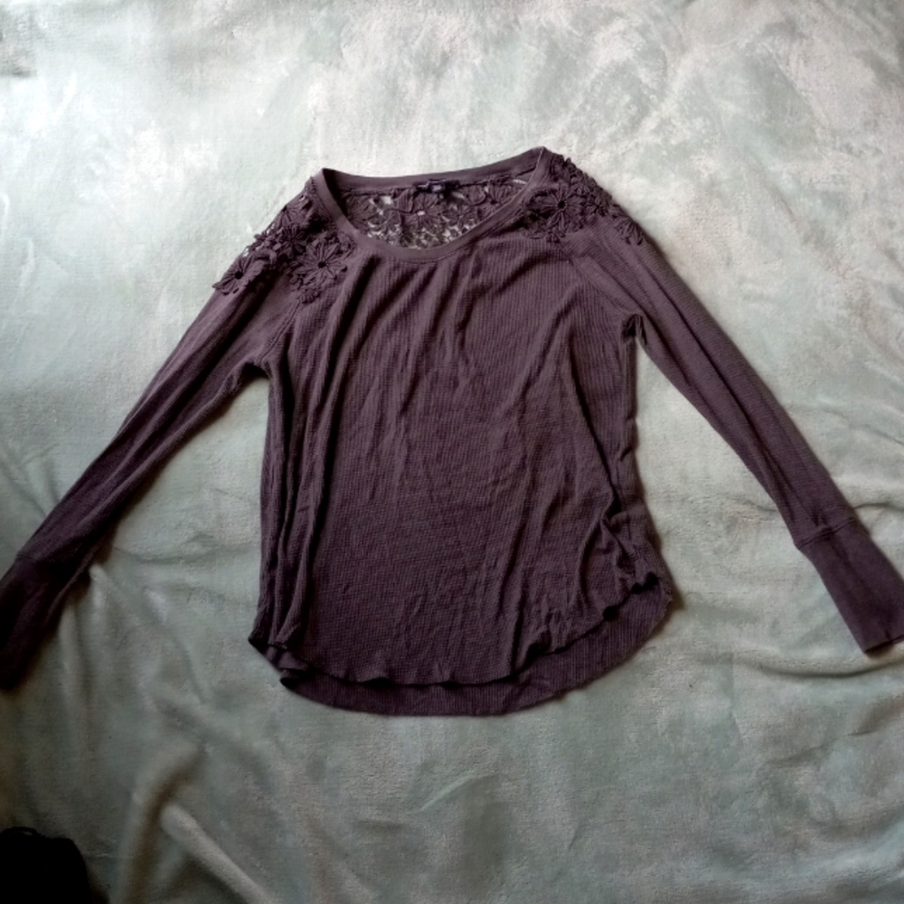 Floral long-sleeves shirt
